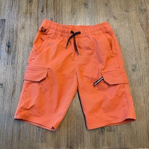 3/24$ Wrangler Kids Rust Orange Cargo Shorts size S (6/7)